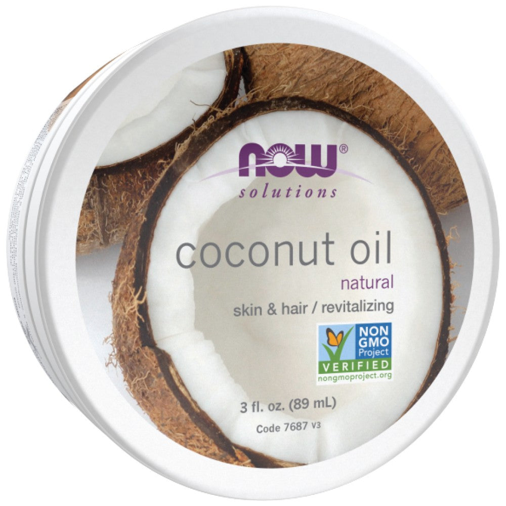 NOW Foods Coconut Oil Natural Skin & Hair Revitalizing - Кокосово масло за кожа и коса