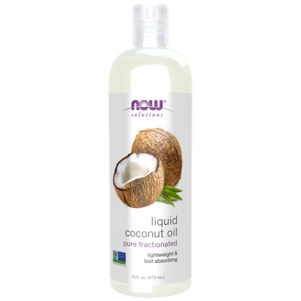 NOW Foods Liquid Coconut Oil - Течно кокосово масло