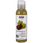 NOW Foods Grapeseed Oil 100% Pure Sensitive Skin Care - Масло от гроздови семки за кожата
