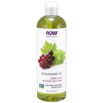 NOW Foods Grapeseed Oil 100% Pure Sensitive Skin Care - Масло от гроздови семки за кожата