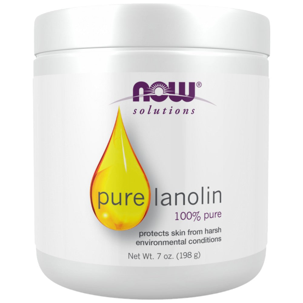 NOW Foods Lanolin 100% Pure - Ланолин за кожата