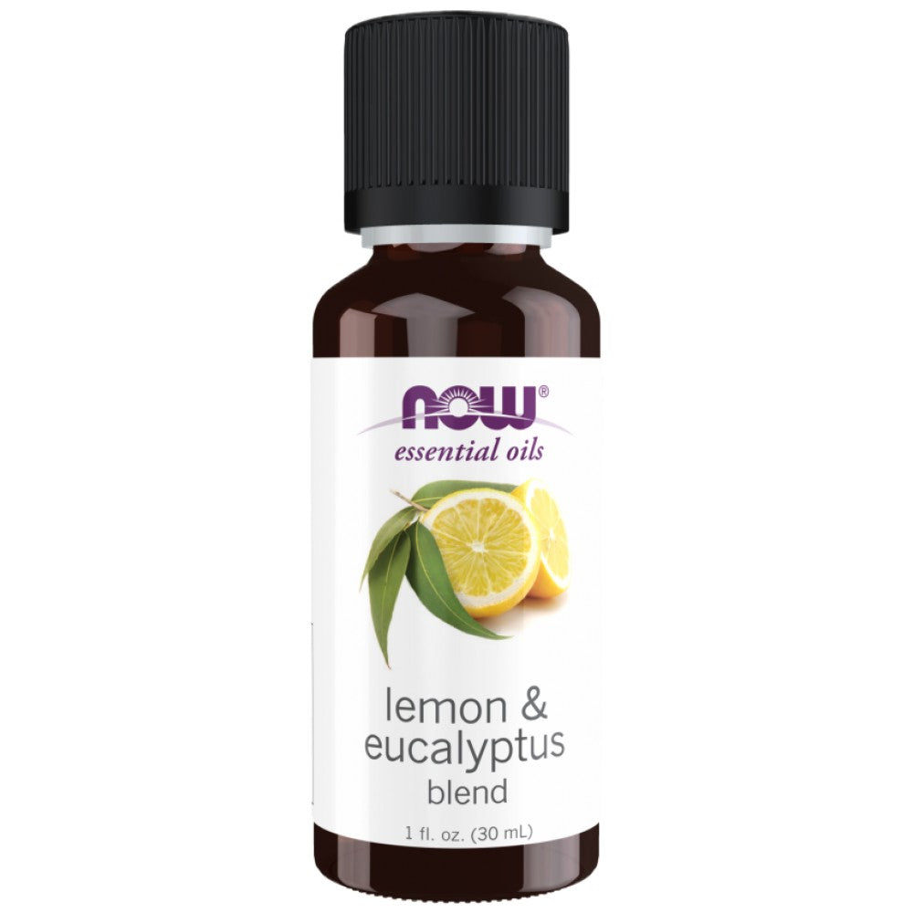 NOW Foods Lemon & Eucalyptus Oil Blend - Етеричен бленд лимон и евкалипт