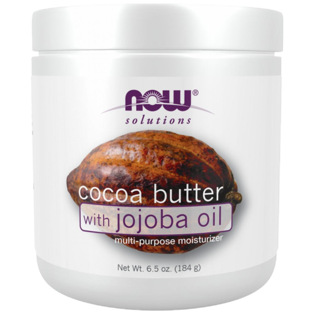 NOW Foods Cocoa Butter with Jojoba Oil - Какаово масло с жожоба