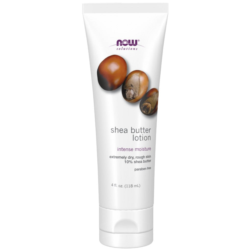 NOW Foods Shea Butter Lotion Paraben Free - Лосион с масло от ший