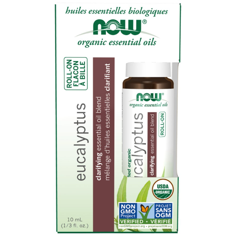 NOW Foods Essential Oil Roll-On Organic - Рол-он с етерични масла