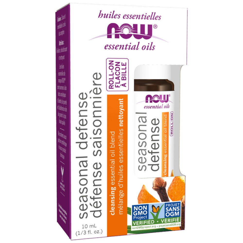 NOW Foods Essential Oil Roll-On Organic - Рол-он с етерични масла