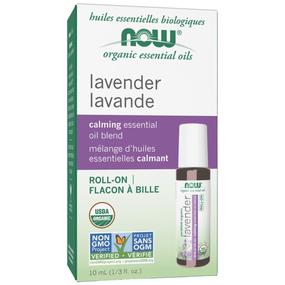 NOW Foods Essential Oil Roll-On Organic - Рол-он с етерични масла