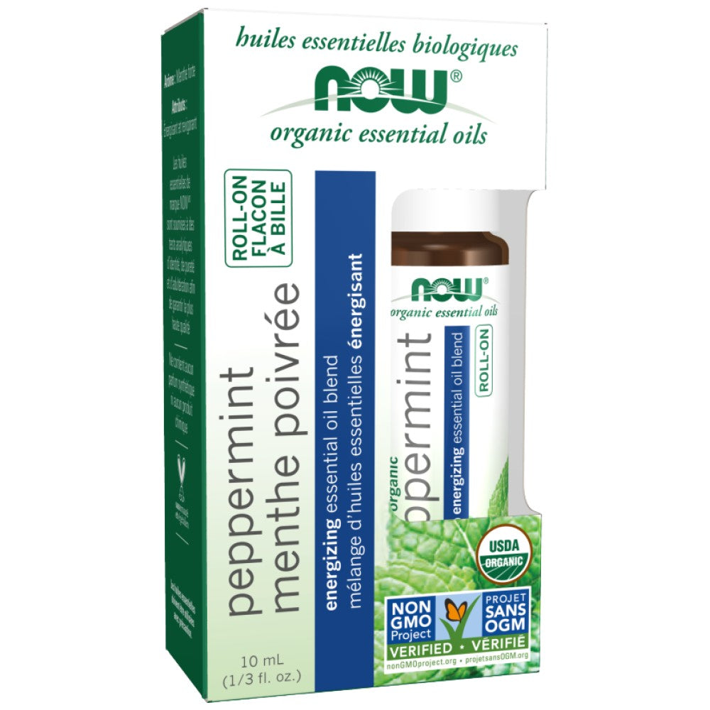 NOW Foods Essential Oil Roll-On Organic - Рол-он с етерични масла
