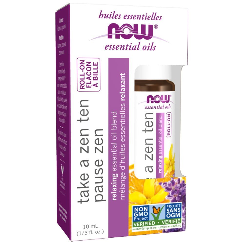 NOW Foods Essential Oil Roll-On Organic - Рол-он с етерични масла