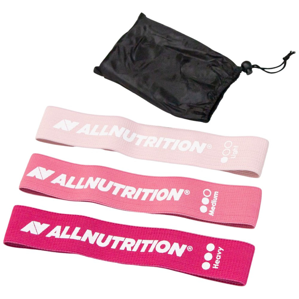AllNutrition Mini Band Training Set Cotton - Комплект памучни мини ластици