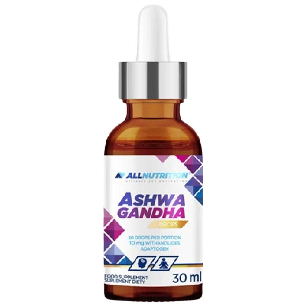 AllNutrition Ashwagandha Drops 100 mg - Ашваганда капки 100 mg