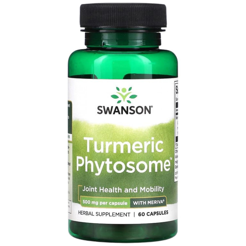 SWANSON Turmeric Phytosome with Meriva 500 mg - Куркума фитозома Meriva