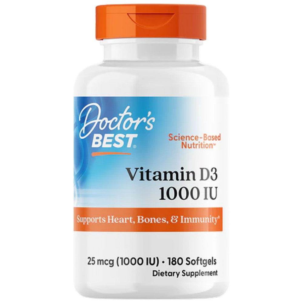 Doctor’s Best Vitamin D3 1000 IU - Витамин Д3 1000 IU