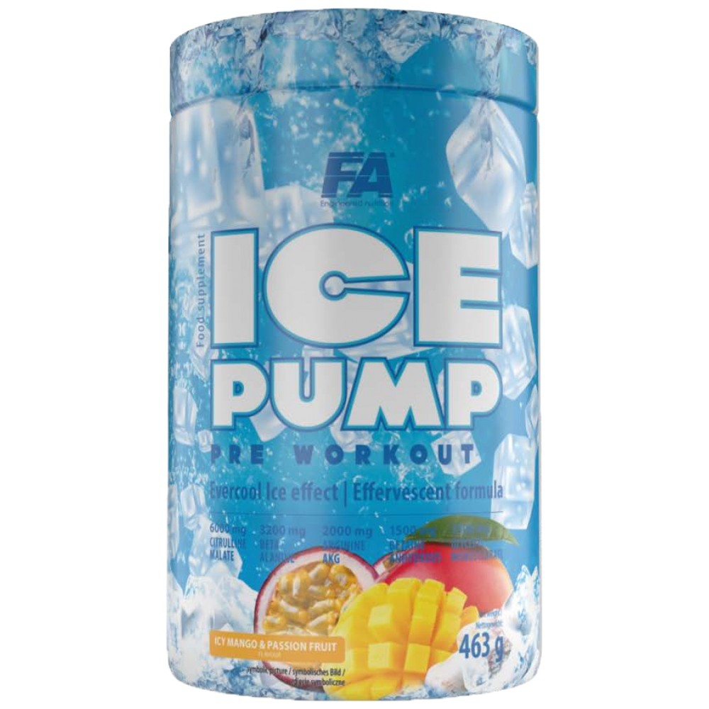 FA Nutrition Ice Pump Pre-Workout - Предтренировъчна формула с охлаждащ ефект