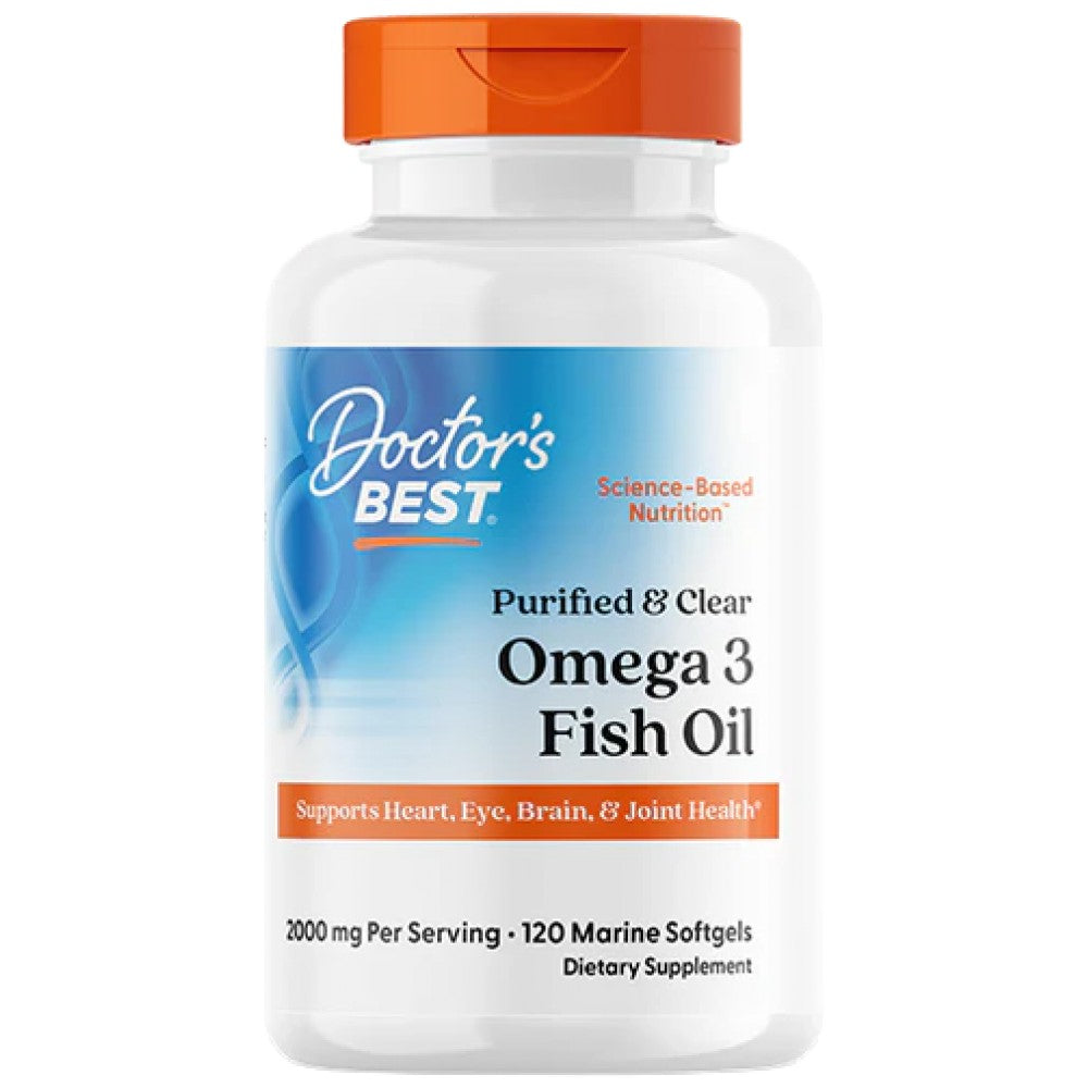 Doctor’s Best Omega 3 Fish Oil 1000 mg - Рибено масло Омега 3 1000 mg