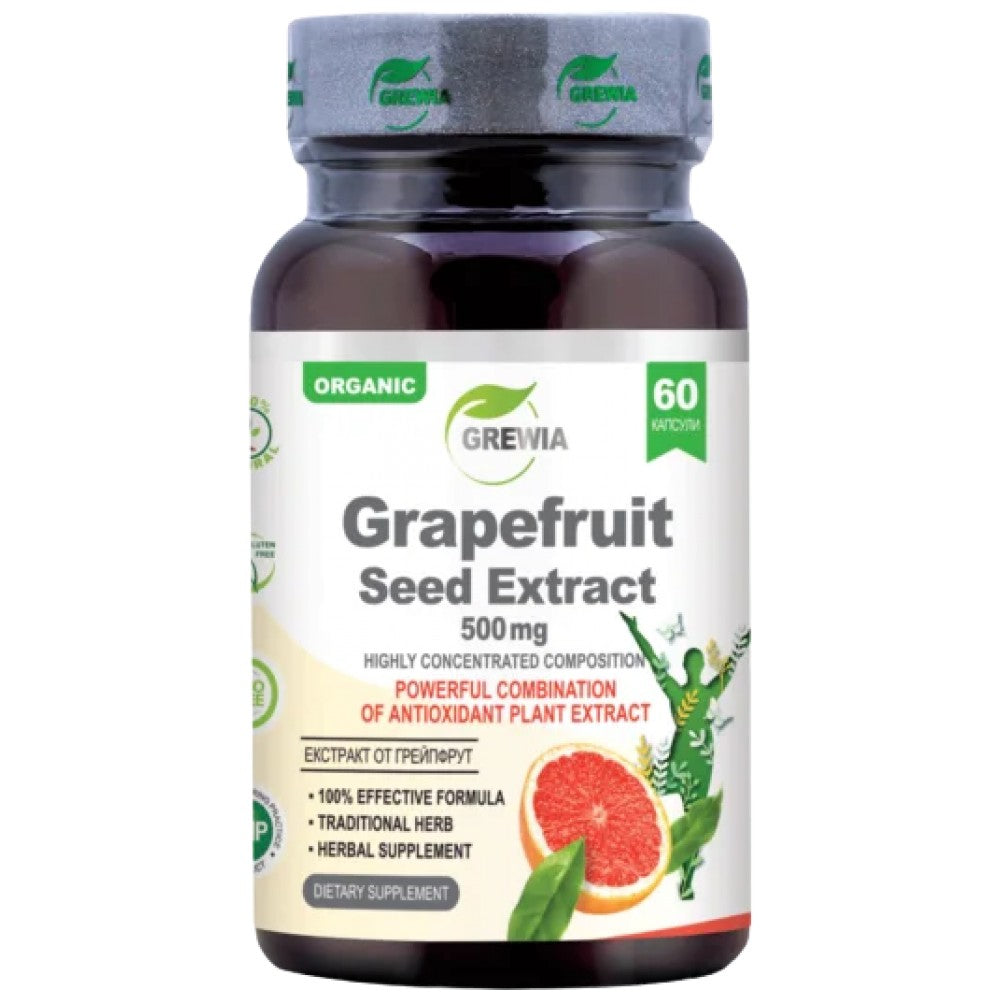 Grewia Grapefruit Seed Extract 500 mg - Грейпфрутови семки екстракт 500 mg