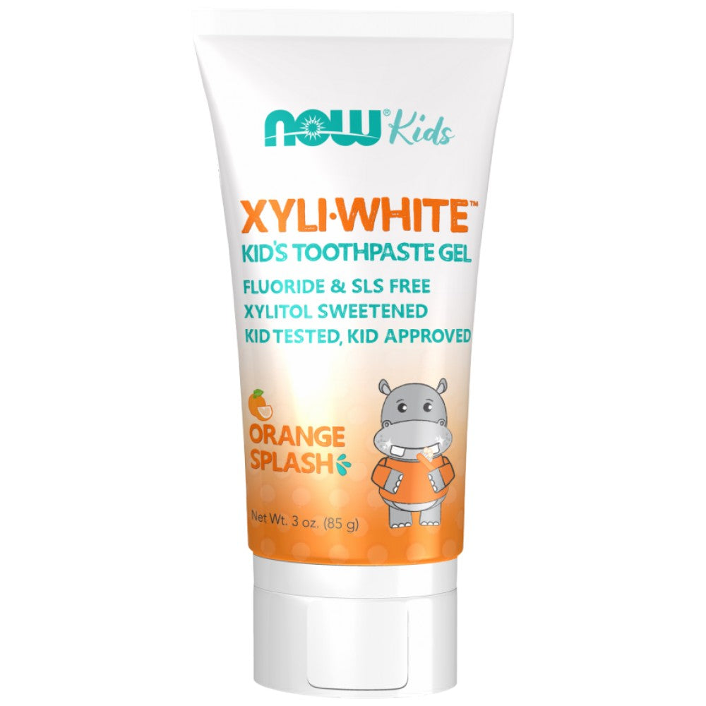 NOW Foods Kid’s XyliWhite Bubblegum Toothpaste - Детска паста за зъби (дъвка)