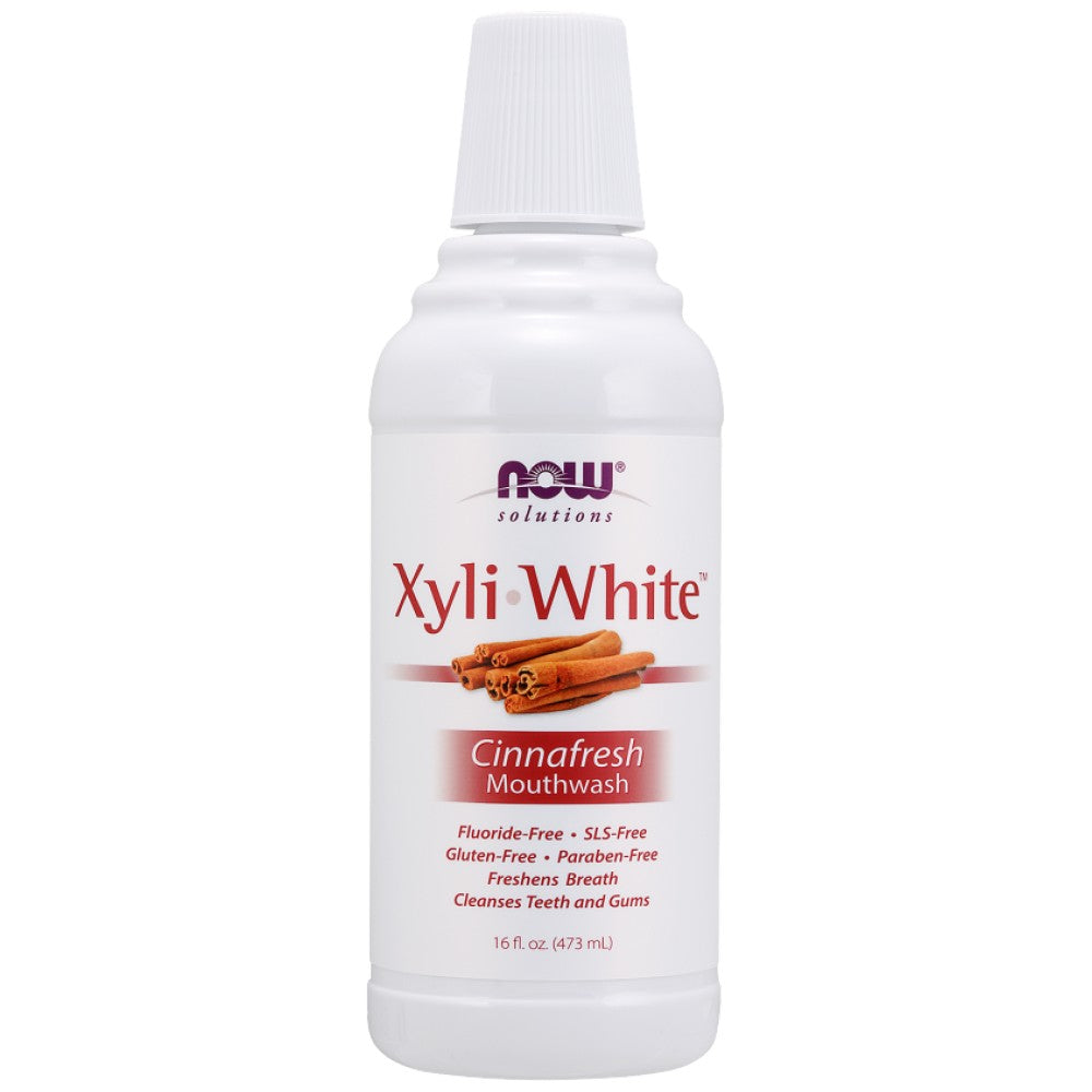 NOW Foods XyliWhite - Вода против плака за устната кухина