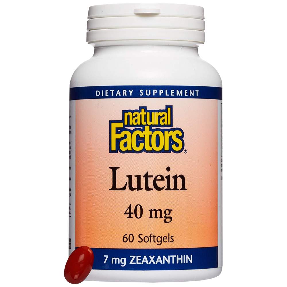Natural Factors Lutein 40 mg - Лутеин 40 mg