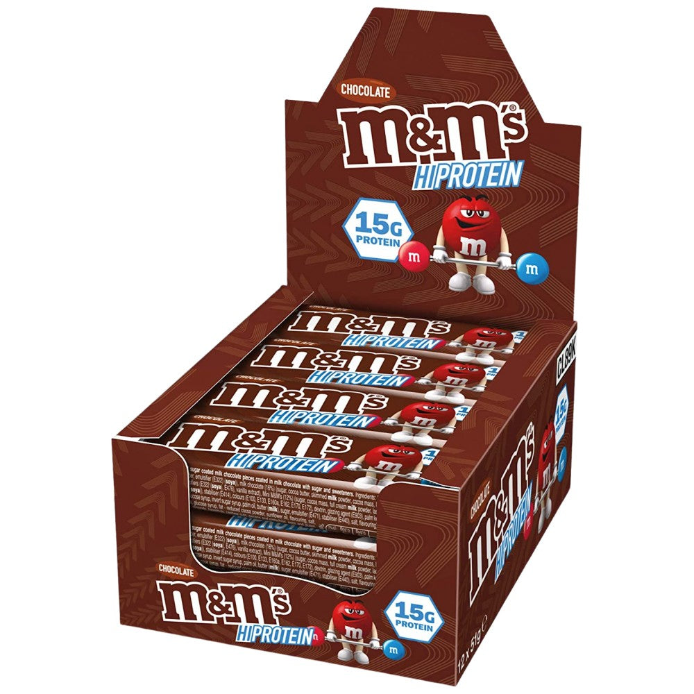 M&M's HiProtein Bar Chocolate - Протеинов бар с шоколад