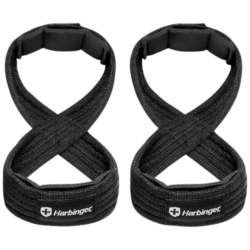 Harbinger Фитили с подложка Figure 8 - Каишки за вдигане на тежести Figure 8