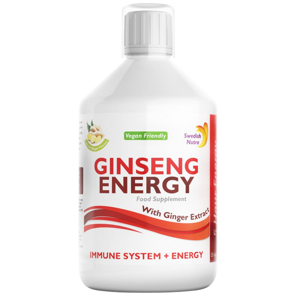 Swedish Nutra Ginseng Energy - Женшен за енергия и имунитет