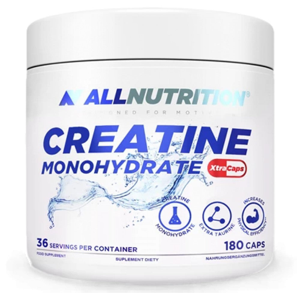AllNutrition Creatine Monohydrate 1250 XtraCaps - Креатин монохидрат капсули 1250