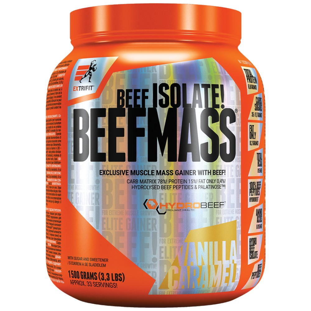 Extrifit Sports Nutrition BeefMass - Телешки протеинов гейнър
