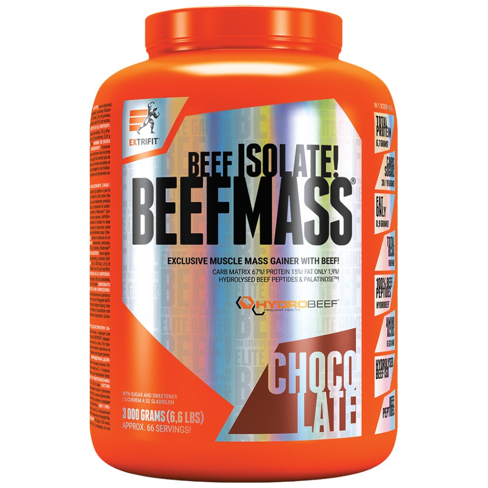 Extrifit Sports Nutrition BeefMass - Телешки протеинов гейнър