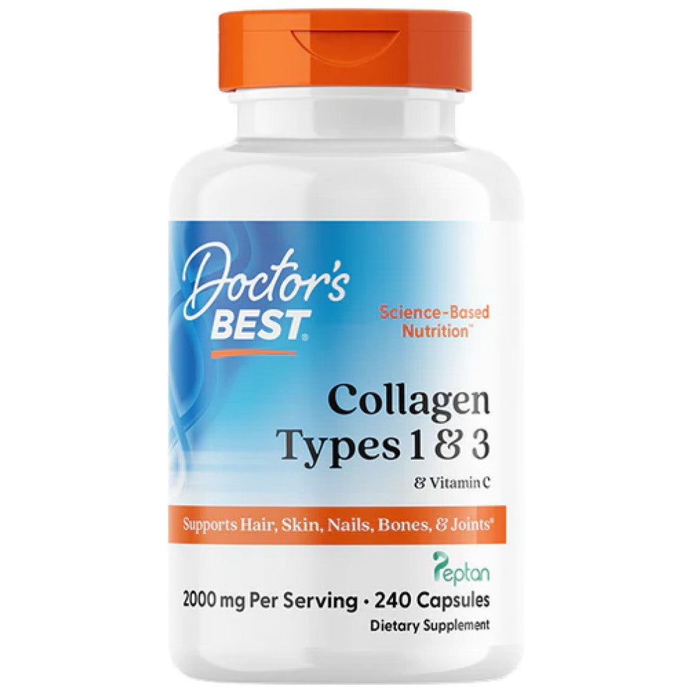 Doctor’s Best Collagen Types 1 & 3 500 mg - Колаген тип 1 и 3 (500 mg)