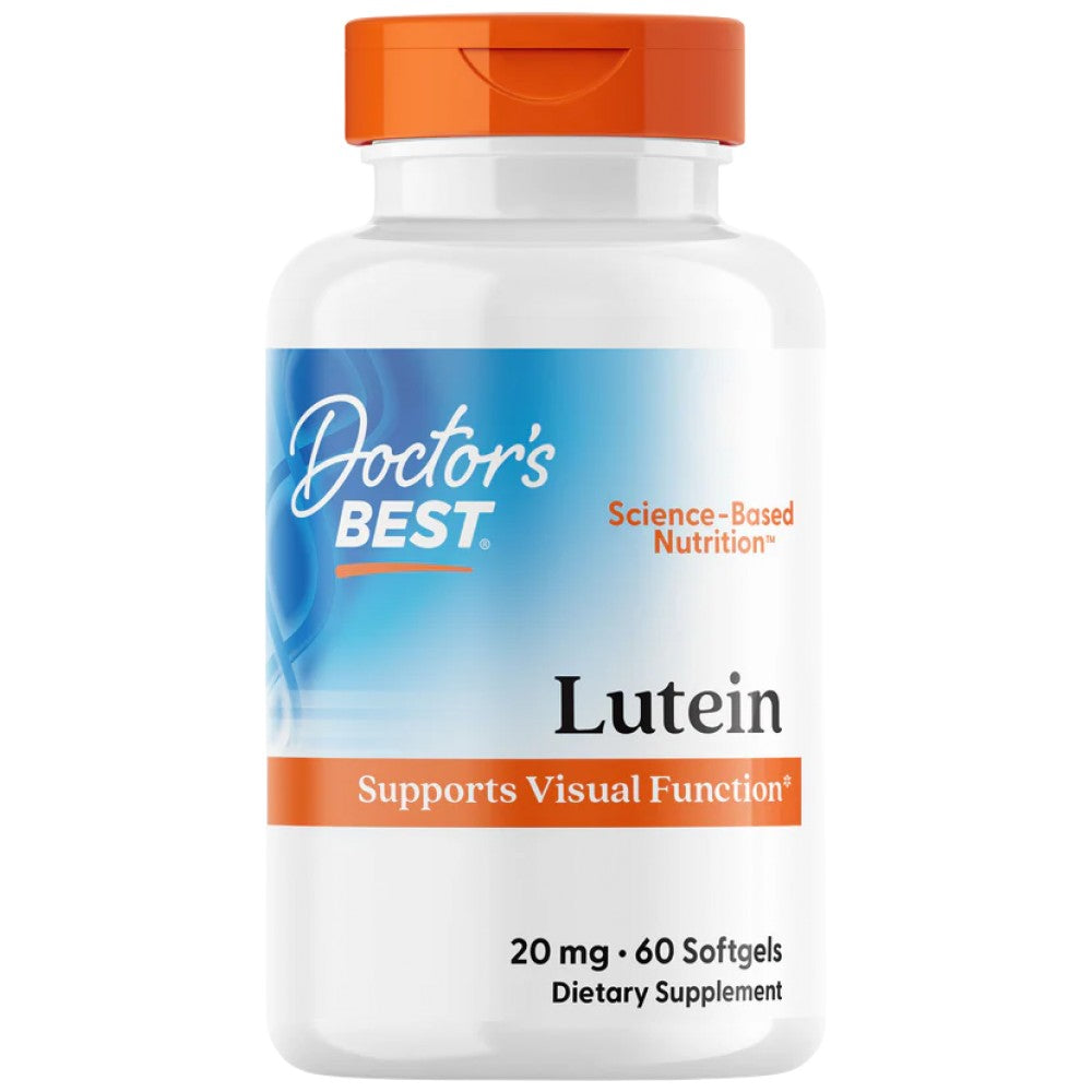 Doctor's Best Lutein 20 mg - Лутеин 20 mg за очи