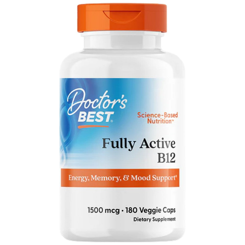 Doctor's Best BEST Fully Active B12 Methylcobalamin 1500 mcg - Витамин B12 метилкобаламин 1500 mcg