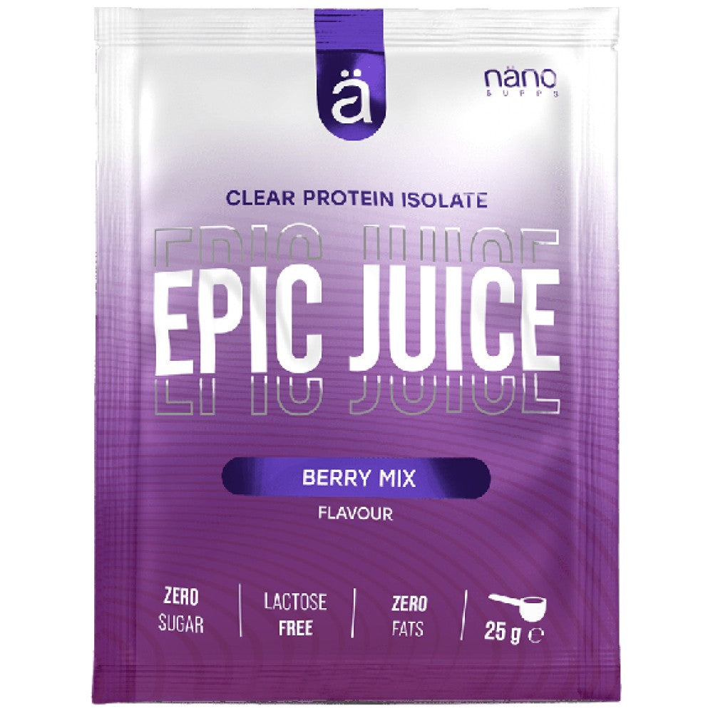 NanoSupps Epic Juice Clear Whey - Бистър суроватъчен протеин