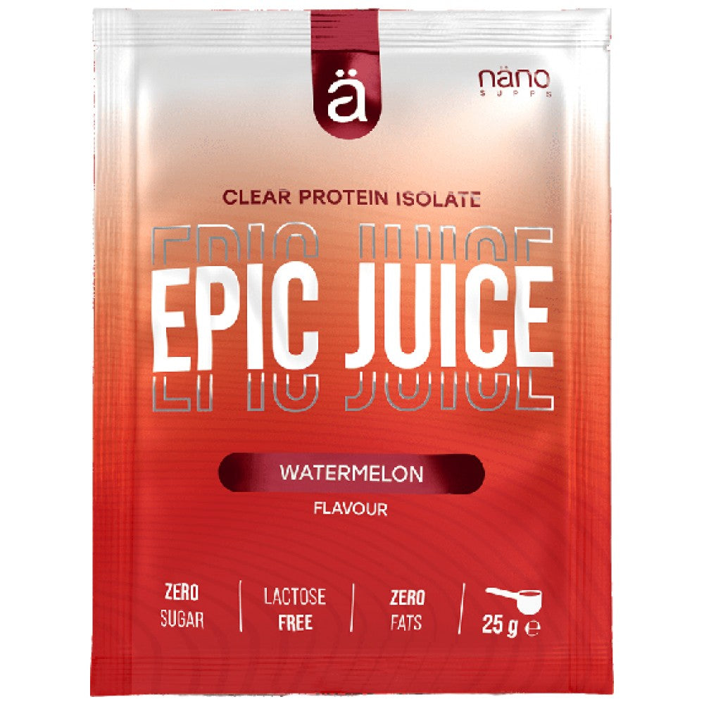 NanoSupps Epic Juice Clear Whey - Бистър суроватъчен протеин