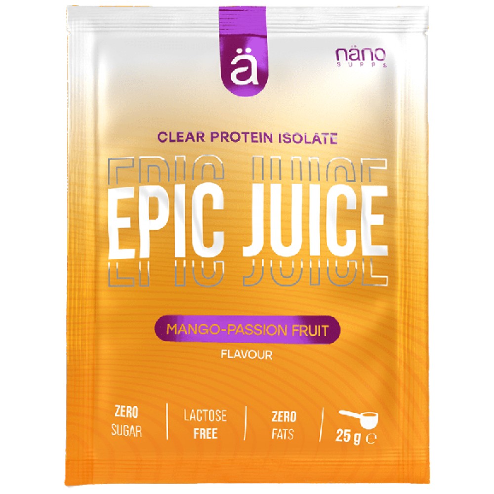NanoSupps Epic Juice Clear Whey - Бистър суроватъчен протеин