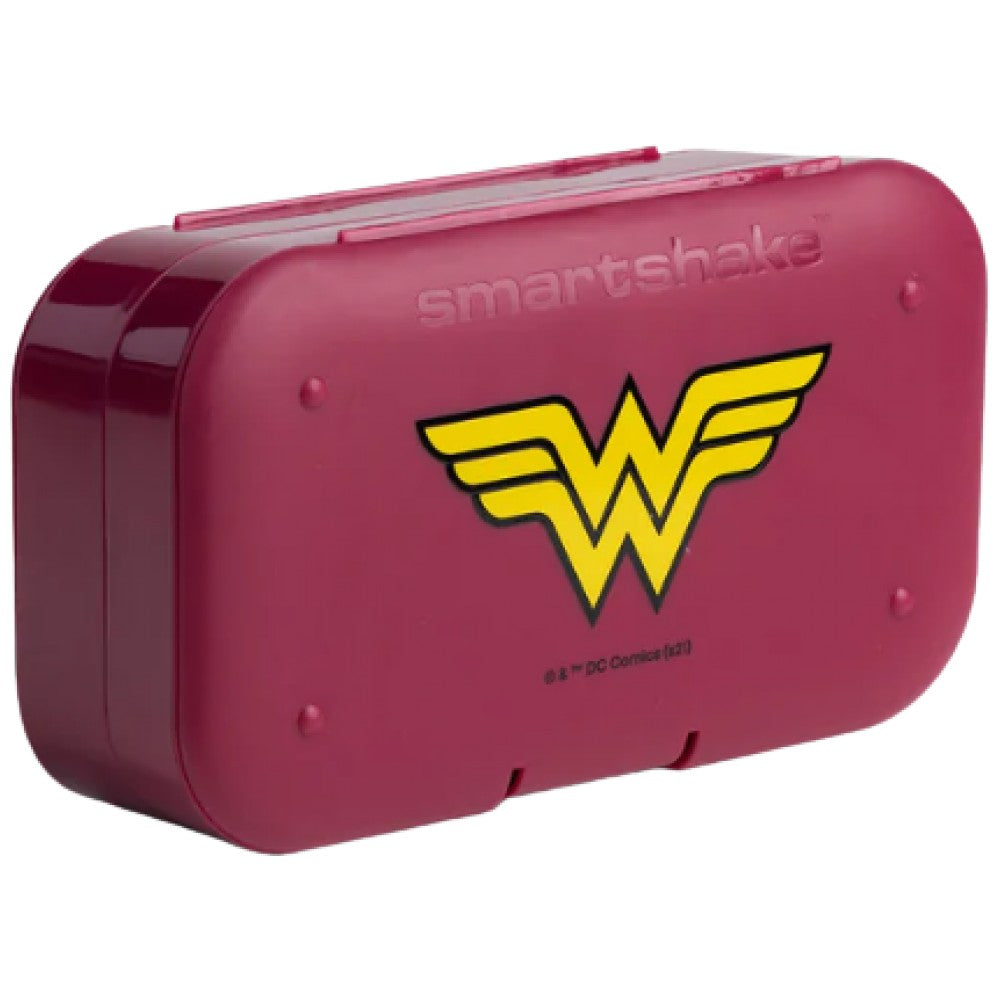 SmartShake Pill Box Organizer 2-Pack Wonderwoman - Кутийка за хапчета Wonder Woman 2 броя
