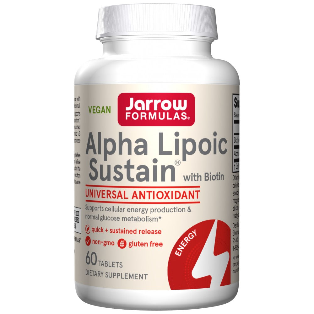 Jarrow Formulas Alpha Lipoic Sustain 300 mg - Алфа-липоева киселина с удължено действие