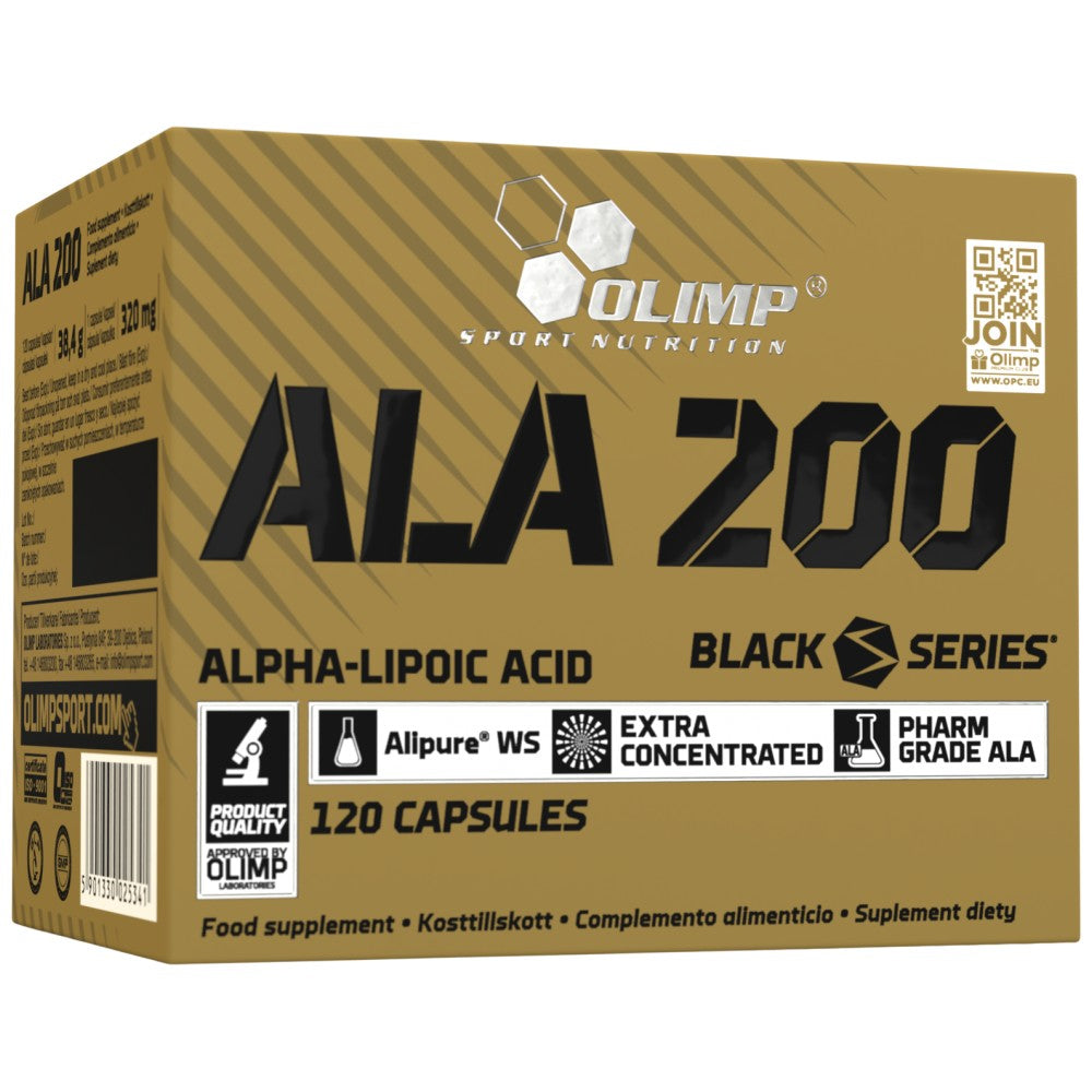 Olimp Sport Nutrition ALA 200 - Алфа-липоева киселина 200 mg