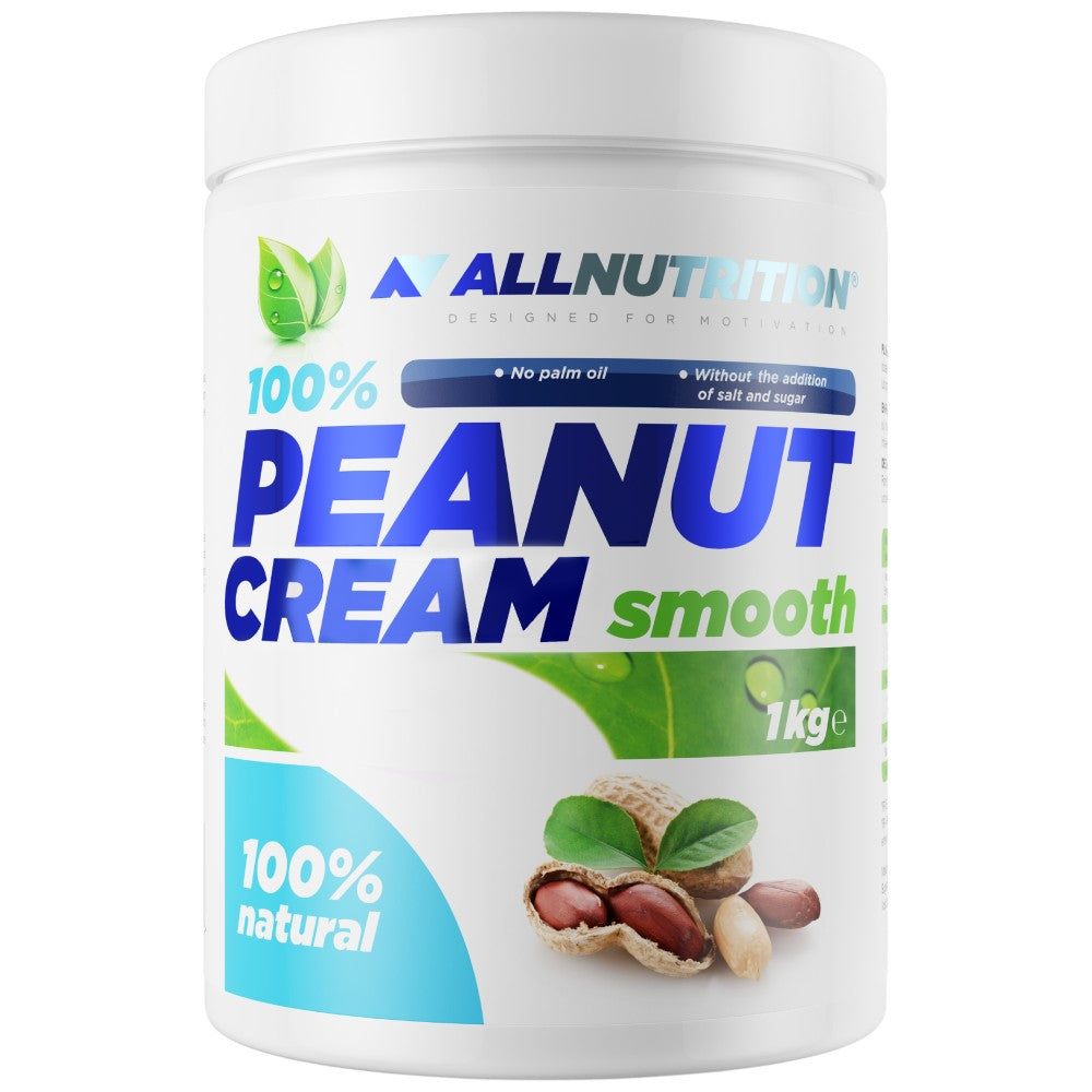AllNutrition 100% Peanut Butter Smooth - Фъстъчено масло гладко