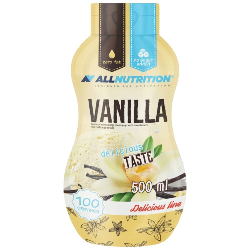 AllNutrition Syrup Zero Calorie Vanilla - Сироп ванилия без калории