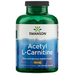 SWANSON Acetyl L-Carnitine 500 mg - Ацетил Л-Карнитин 500 mg
