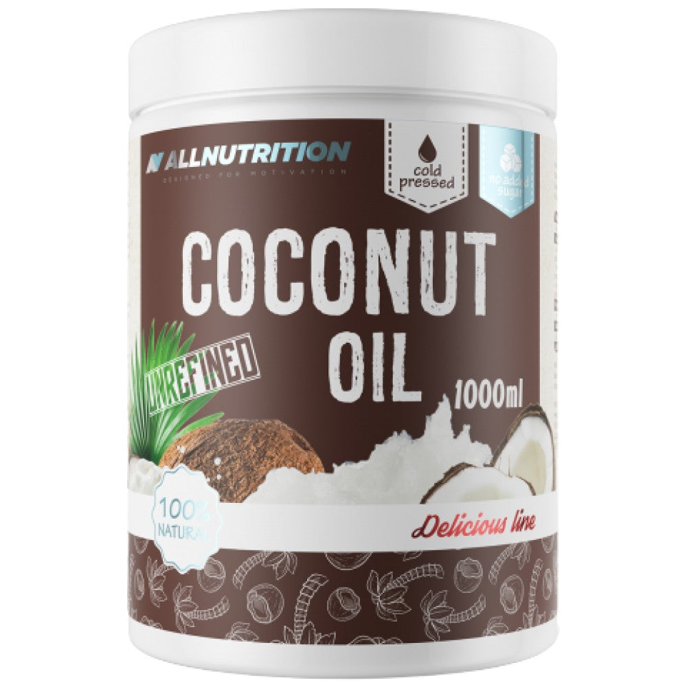 AllNutrition Coconut Oil Unrefined - Кокосово масло нерафинирано