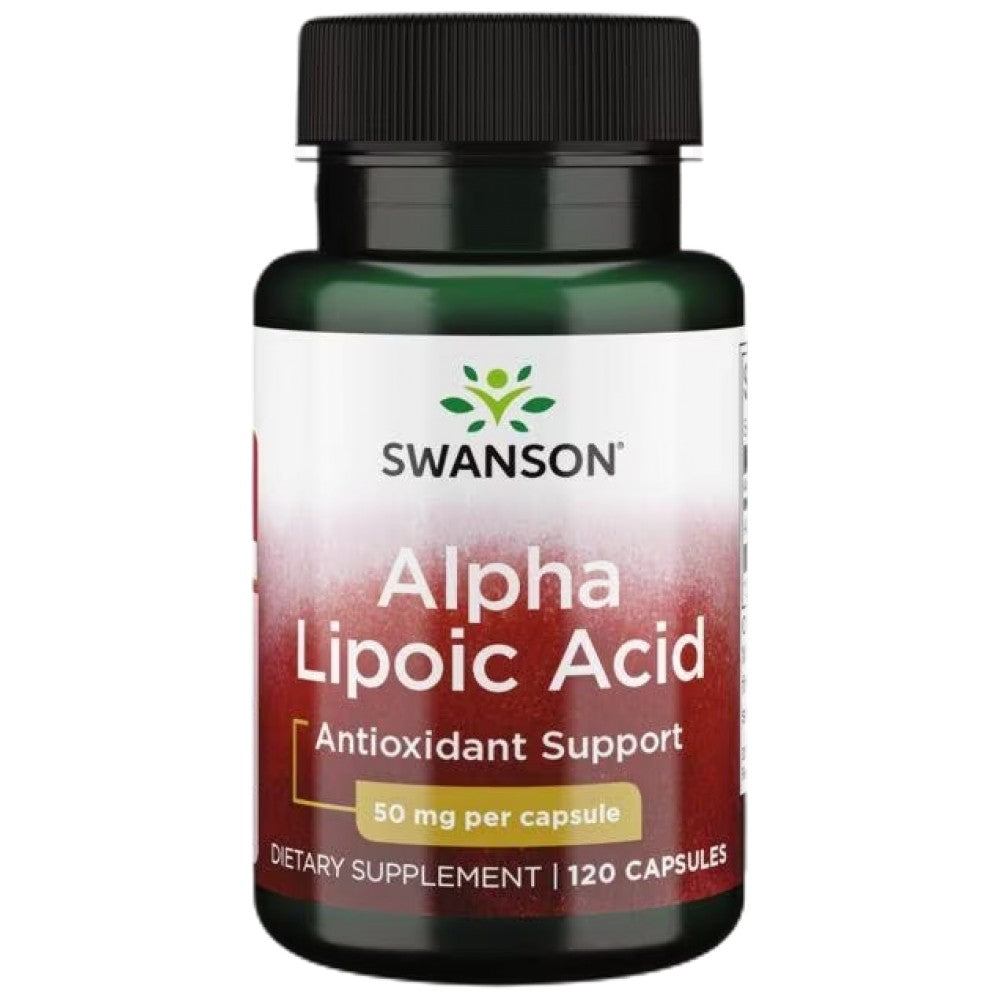 SWANSON Alpha Lipoic Acid 50 mg - Алфа-липоева киселина 50 mg