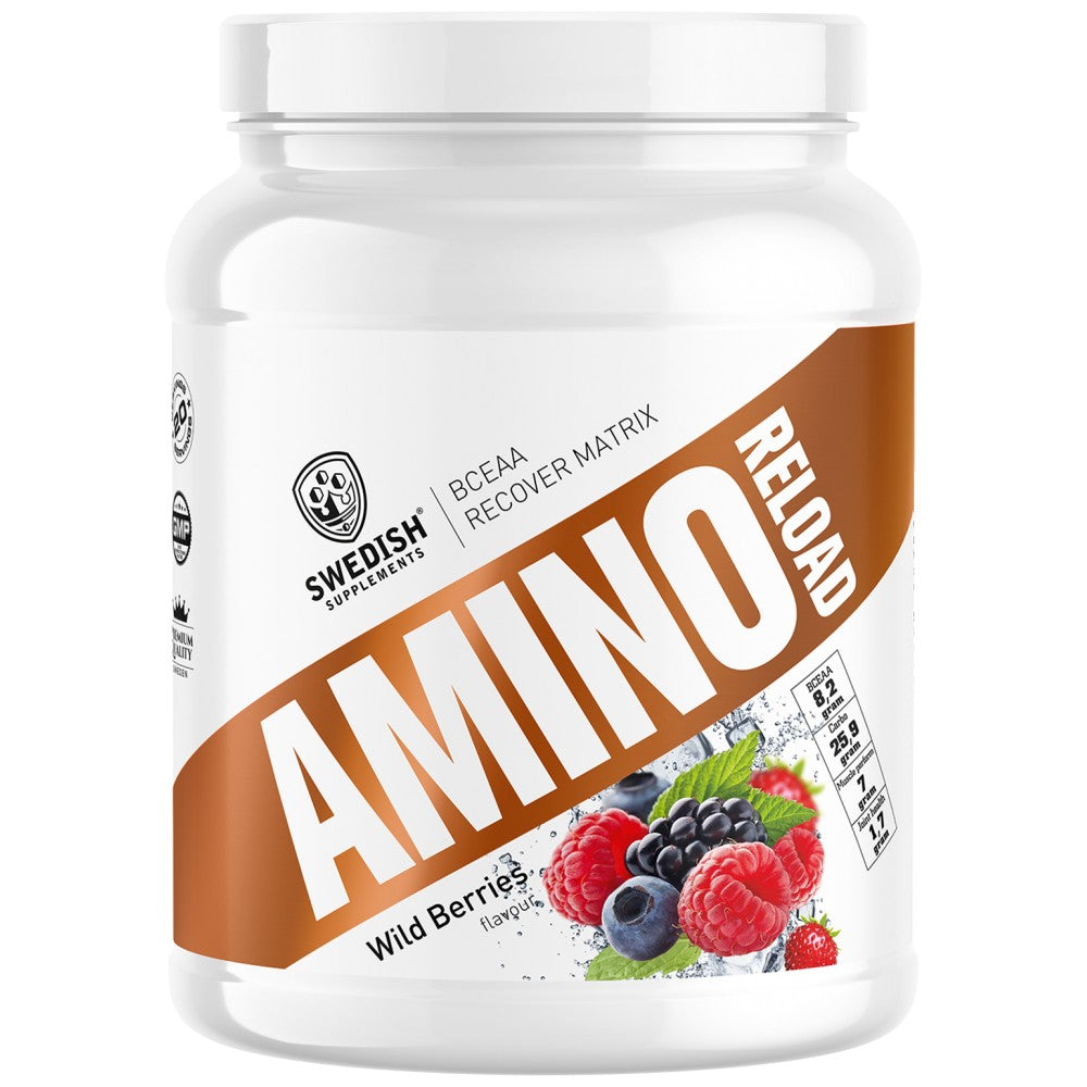 SWEDISH Supplements Amino Reload BCEAA Recover Matrix - Аминокиселинна формула за възстановяване
