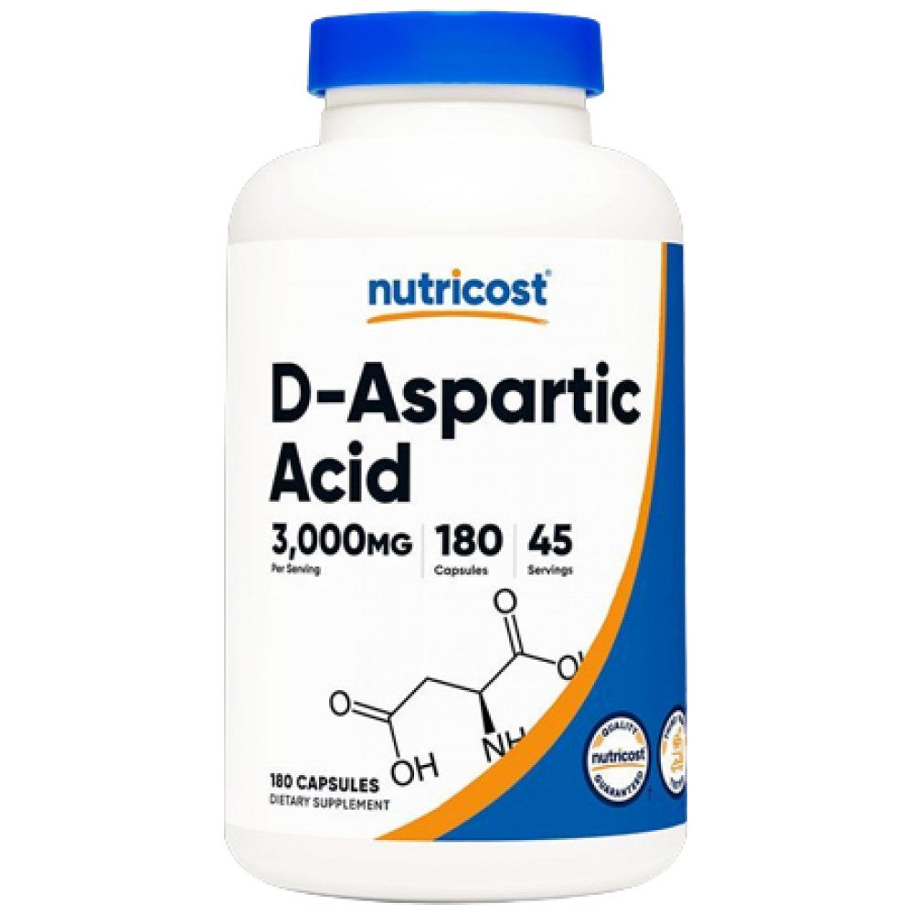 Nutricost D-Aspartic Acid 3000 mg - Д-Аспарагинова киселина 3000 mg