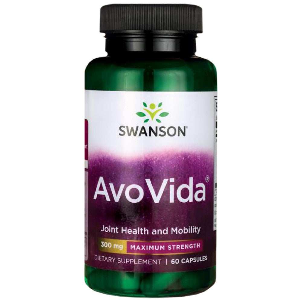 SWANSON AvoVida Maximum Strength 300 mg - Авокадо и соя за стави и простата