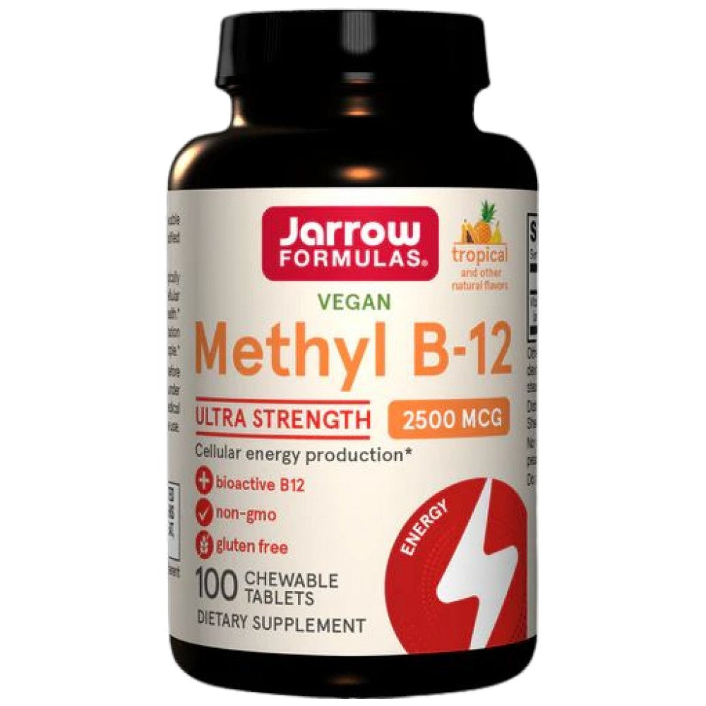 Jarrow Formulas Methyl B-12 2500 mcg - Метилкобаламин Б12 2500 mcg