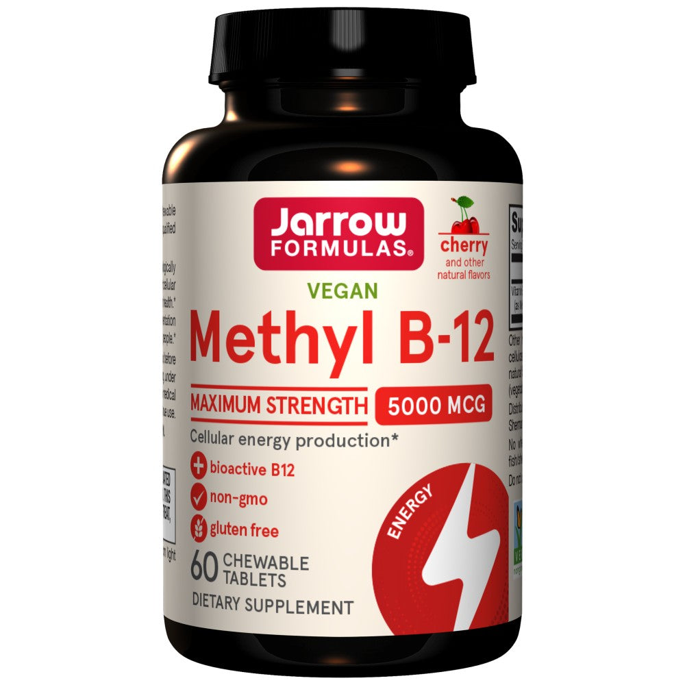 Jarrow Formulas Methyl B-12 5000 mcg - Витамин Б12 метилкобаламин 5000 mcg
