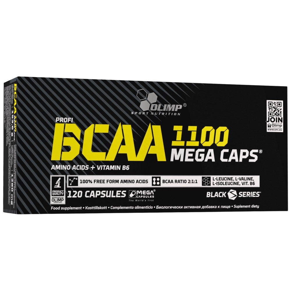 Olimp Sport Nutrition BCAA Mega Caps 1100 - BCAA капсули 1100