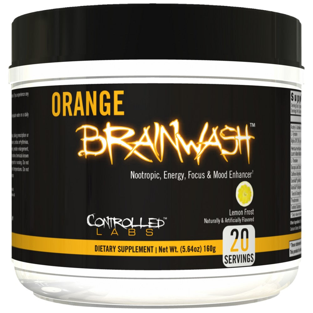 Controlled Labs Orange BrainWash Nootropic - Ноотропик за фокус